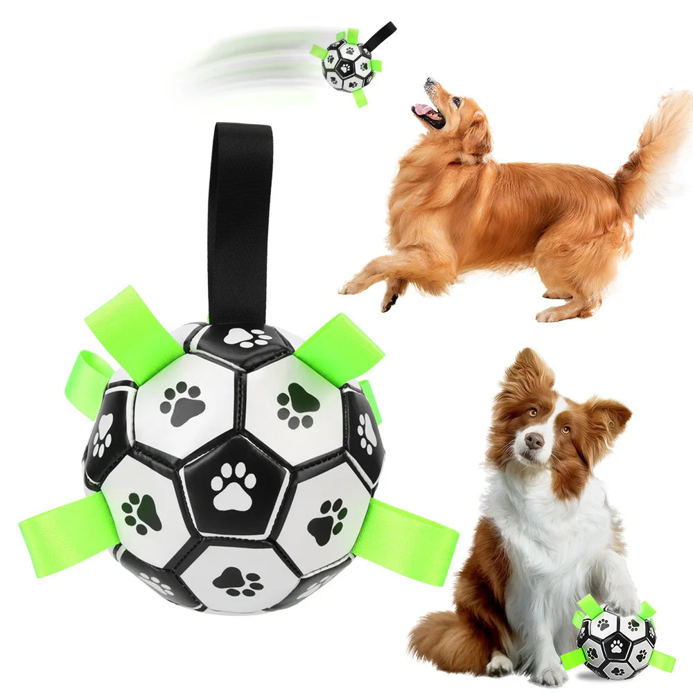 Score Big with DogKick's Dog Toys Soccer Ball!
