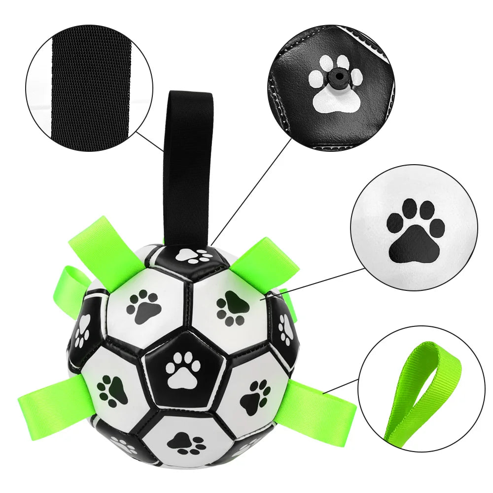 Score Big with DogKick's Dog Toys Soccer Ball!