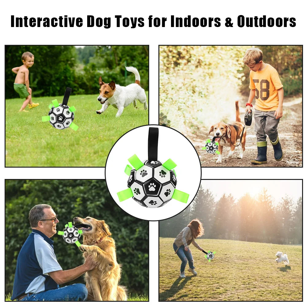 Score Big with DogKick's Dog Toys Soccer Ball!