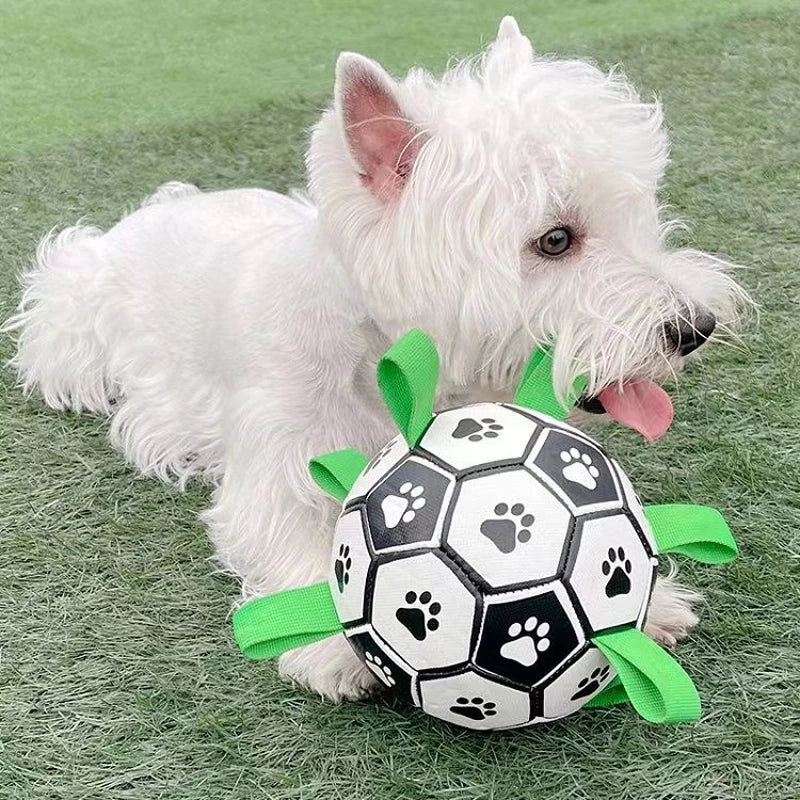 Score Big with DogKick's Dog Toys Soccer Ball!